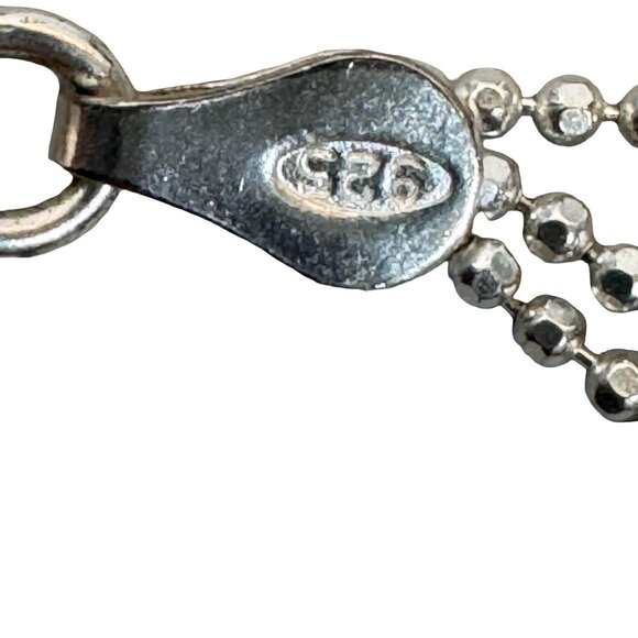 Ross-Simons Sterling Silver Triple Strand Beaded Necklace With Box SOLD OUT - Picture 5 of 13